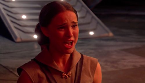 Diambil dari adegan salah satu film star wars #idntimeshype. Crying Padme Blank Template - Imgflip