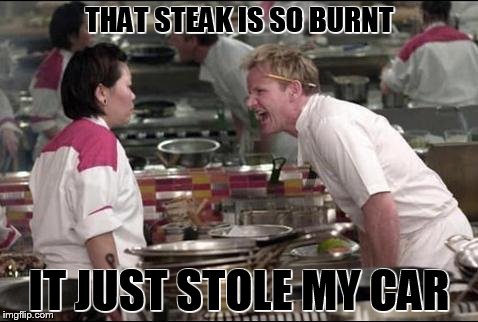 Image belongs to chef gordon deviantart. hells kitchen meme - Imgflip