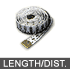 Convert length/distance measurements