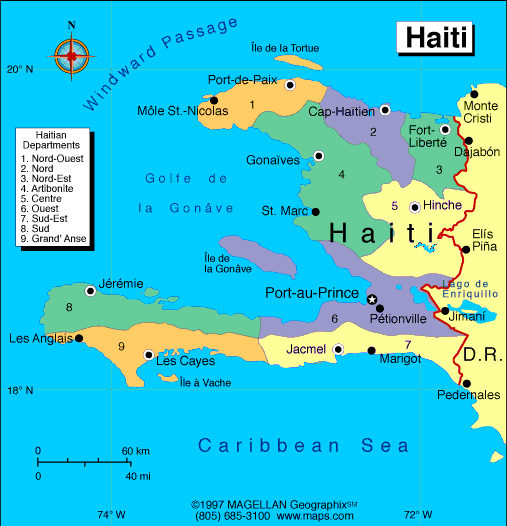 Haiti In The World Atlas Detailed Information And The Map ZYEL Mhaiti 