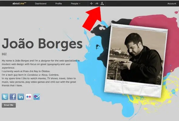 Personal About Me Site - Best Colorful Photos in Retina