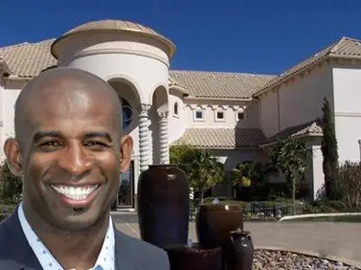 The prosper, tx, mansion where nfl hall of famer deion sanders used to live just can't catch a break. Deion Sanders Takes House Off The Market