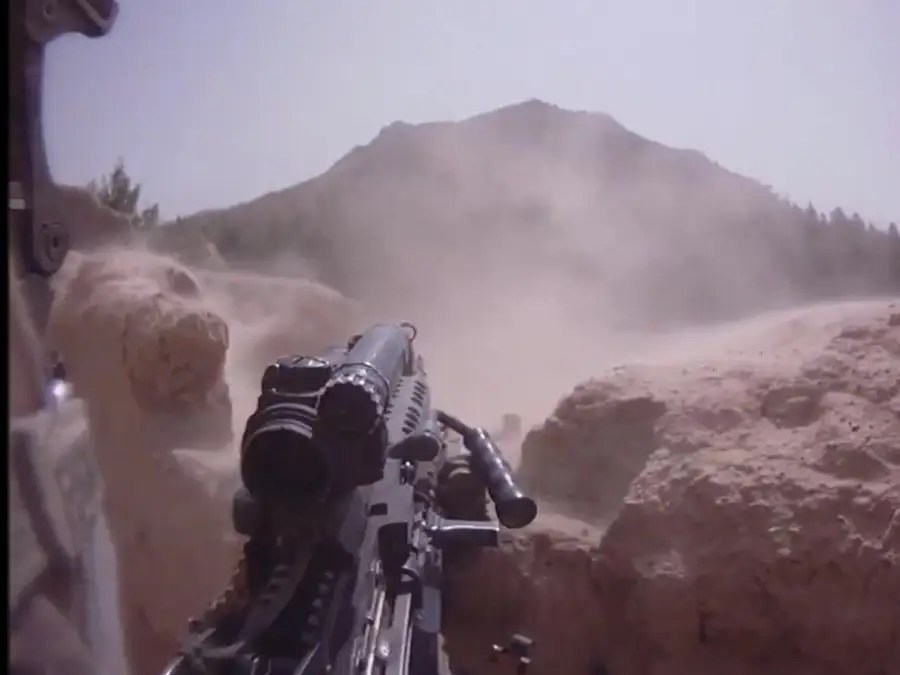 Shooting M249 Saw Youtube - Space Art Collection - Desktop Quality