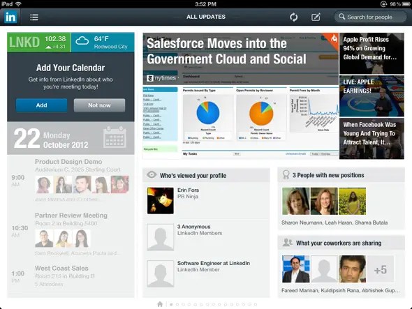 Login Screen Linkedin App For Ipad App Linkedin App Ipad Apps - Best Gradient Wallpapers in Desktop