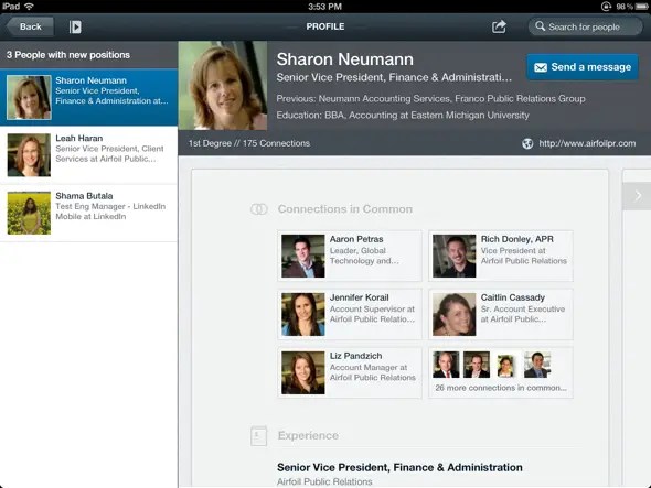 Login Screen Linkedin App For Ipad App Linkedin App Ipad Apps - Landscape Photos - Professional Full HD Collection