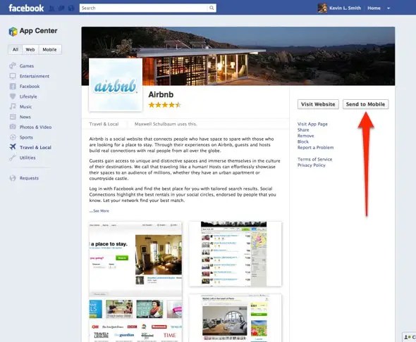 Facebook Launches App Center - Premium City Art Gallery - 4K