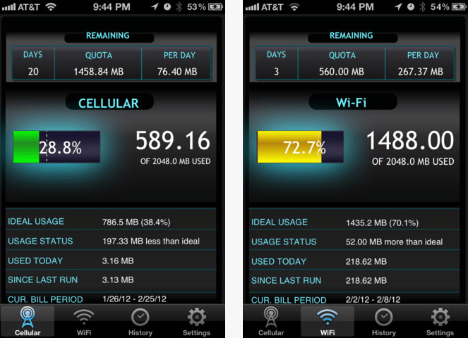 Data Usage Pro By Orange Apps - Download Creative Mountain Design | HD