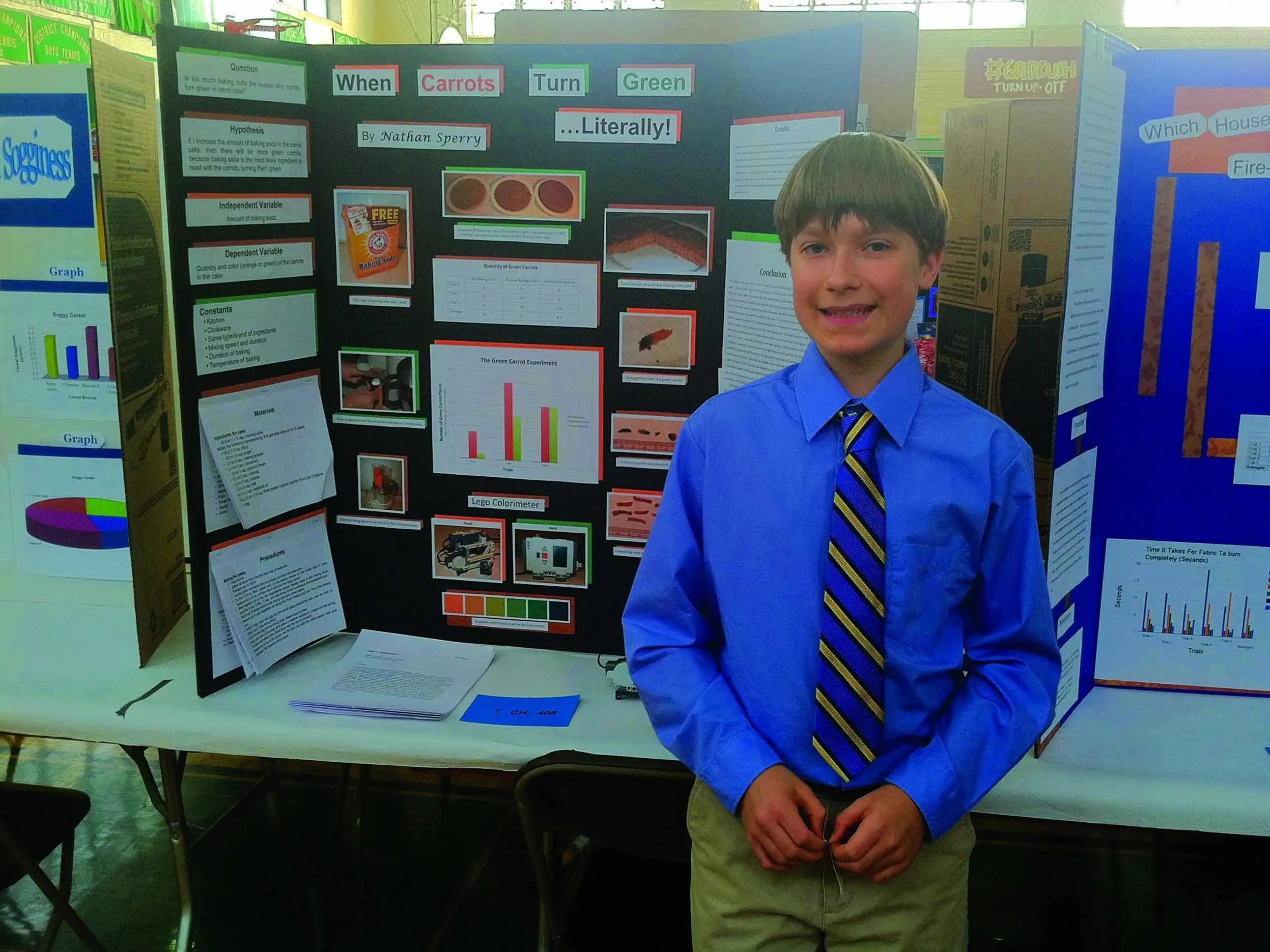 The award from the center for minorities and people with disabilities in it celebrates retention of underrepresented groups in undergraduate computer science programs. Middle School Science Project Finalists