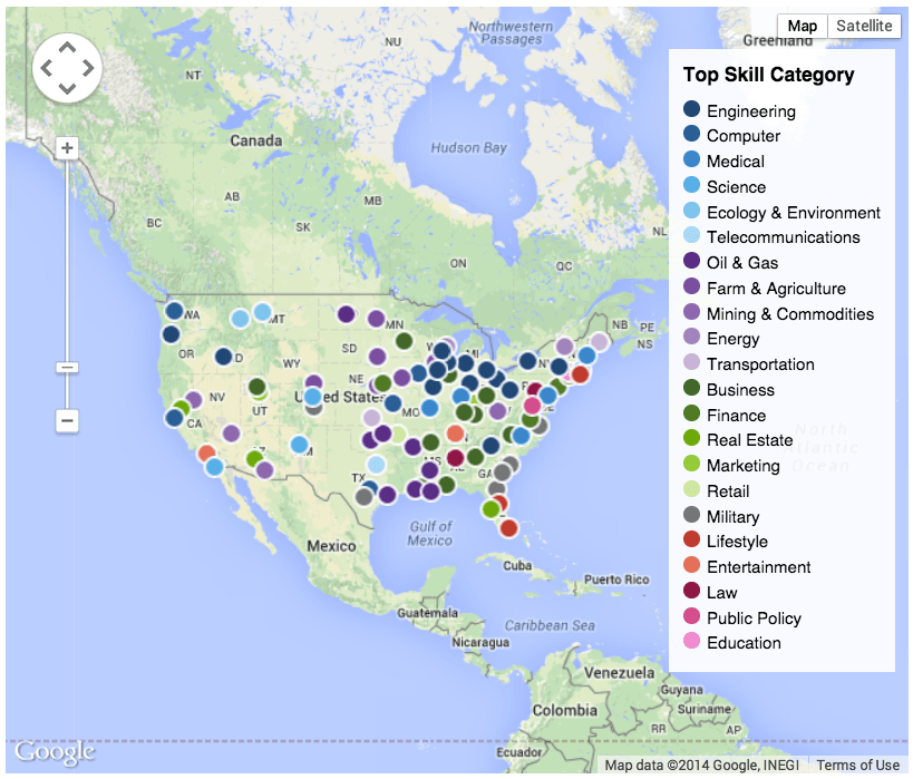 Linkedin Skill Map Business Insider - Premium Gradient Texture Gallery - Full HD