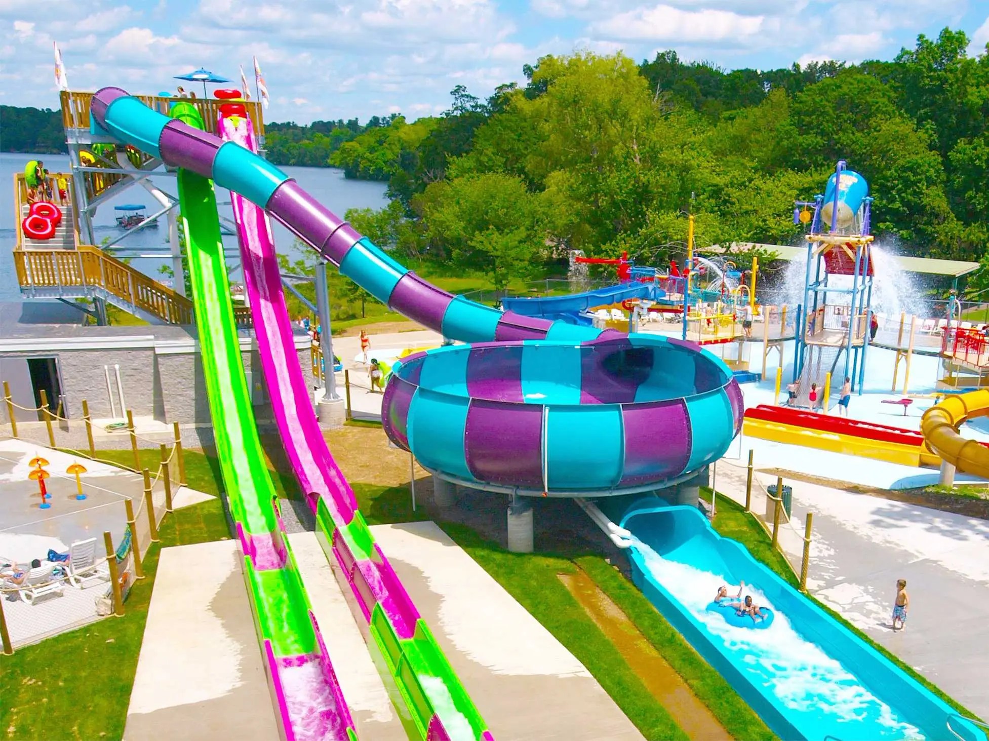 The 29-acre Wet 'n' Wild in Kapolei, Hawaii, is not your typical water...