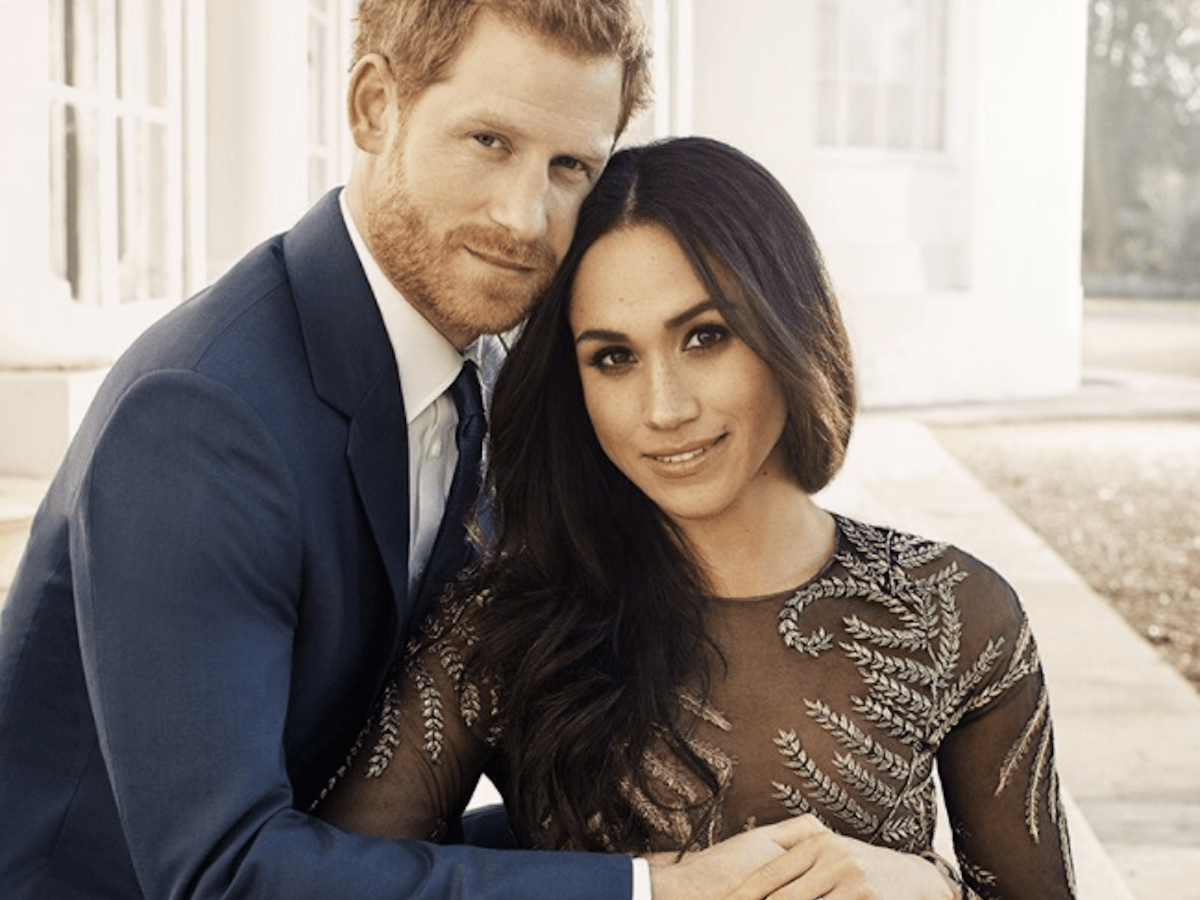 Meghan Markle Wore A 75 000 Dress In Official Engagement Photos Insider