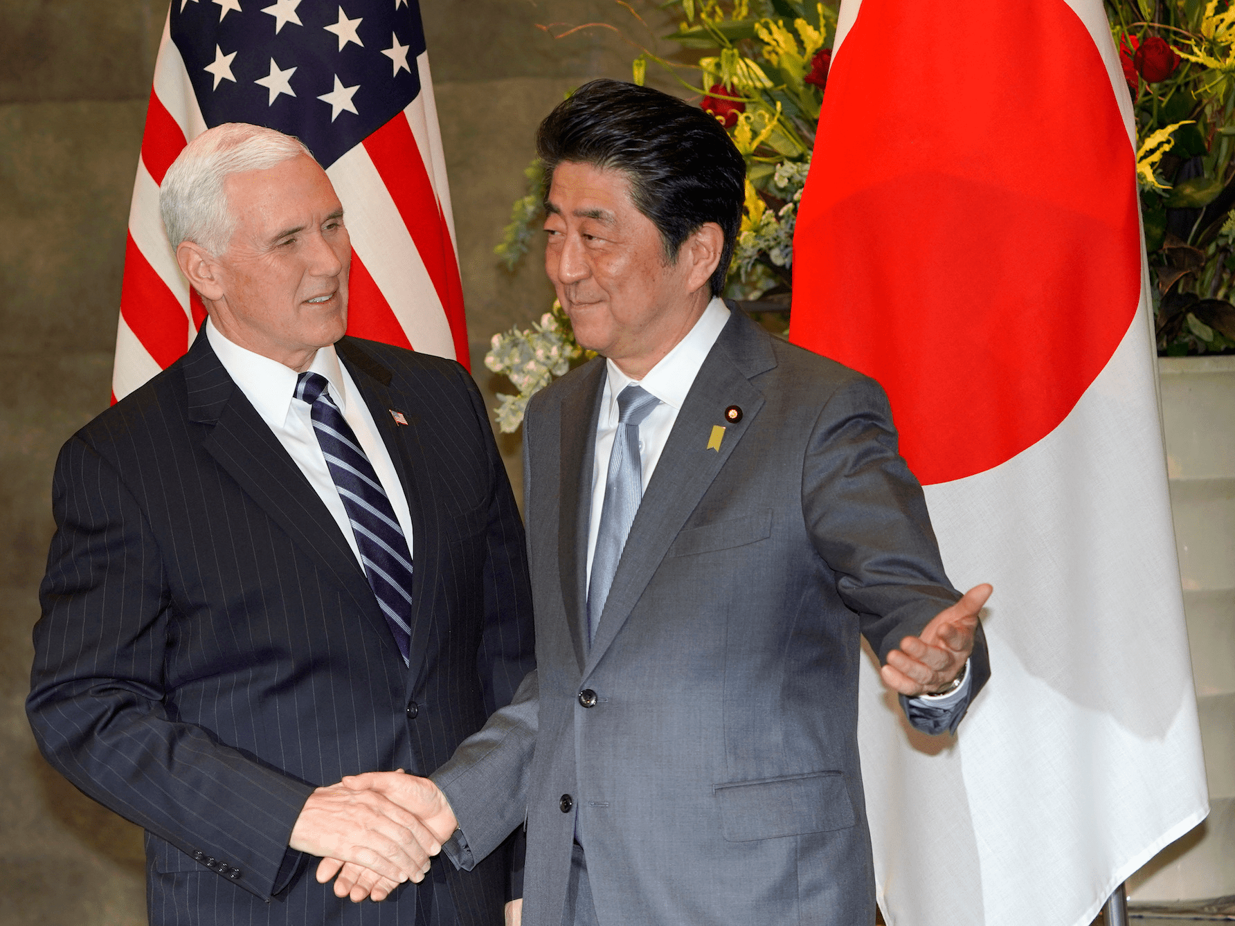 Japan Pm Shinzo Abe Promises To Handle North Korea Threat Bbc News - Download Incredible Sunset Pattern | Mobile