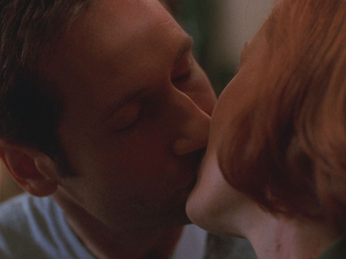 David Duchovny and Gillian Anderson as Mulder and Scully on "The X-Fil...