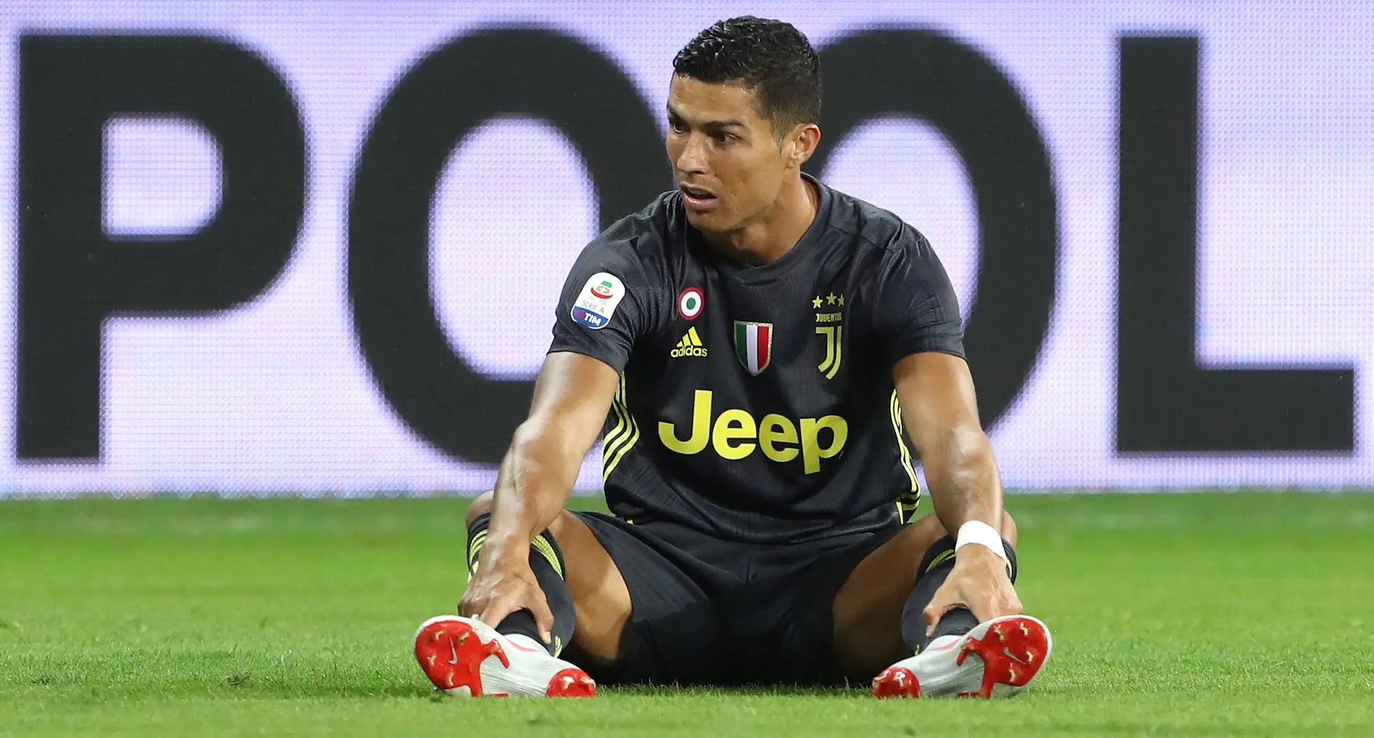 Cristiano ronaldo of juventus fc . Cristiano Ronaldo S 9 Year Old Son Is Outscoring Him At Juventus Fc