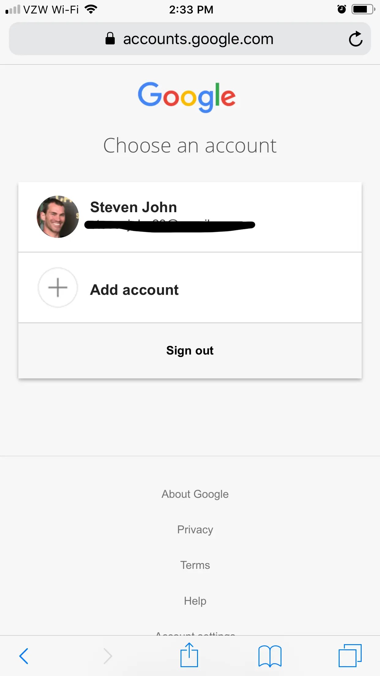 · tap accounts and then add account and then google. How To Sign Out Of Google On A Desktop Or Mobile Device