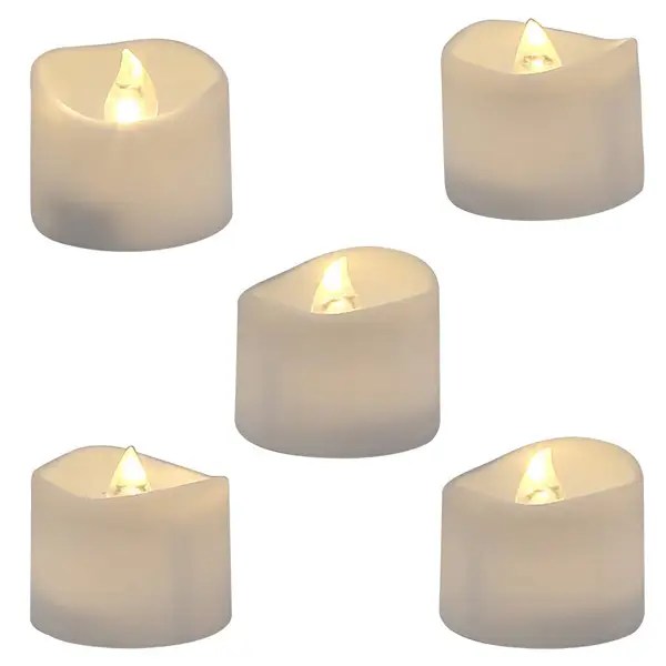 Greyghost Lights Color Changing Flameless Candle Fireplace Table Decorations Walmart Com Walmart Com