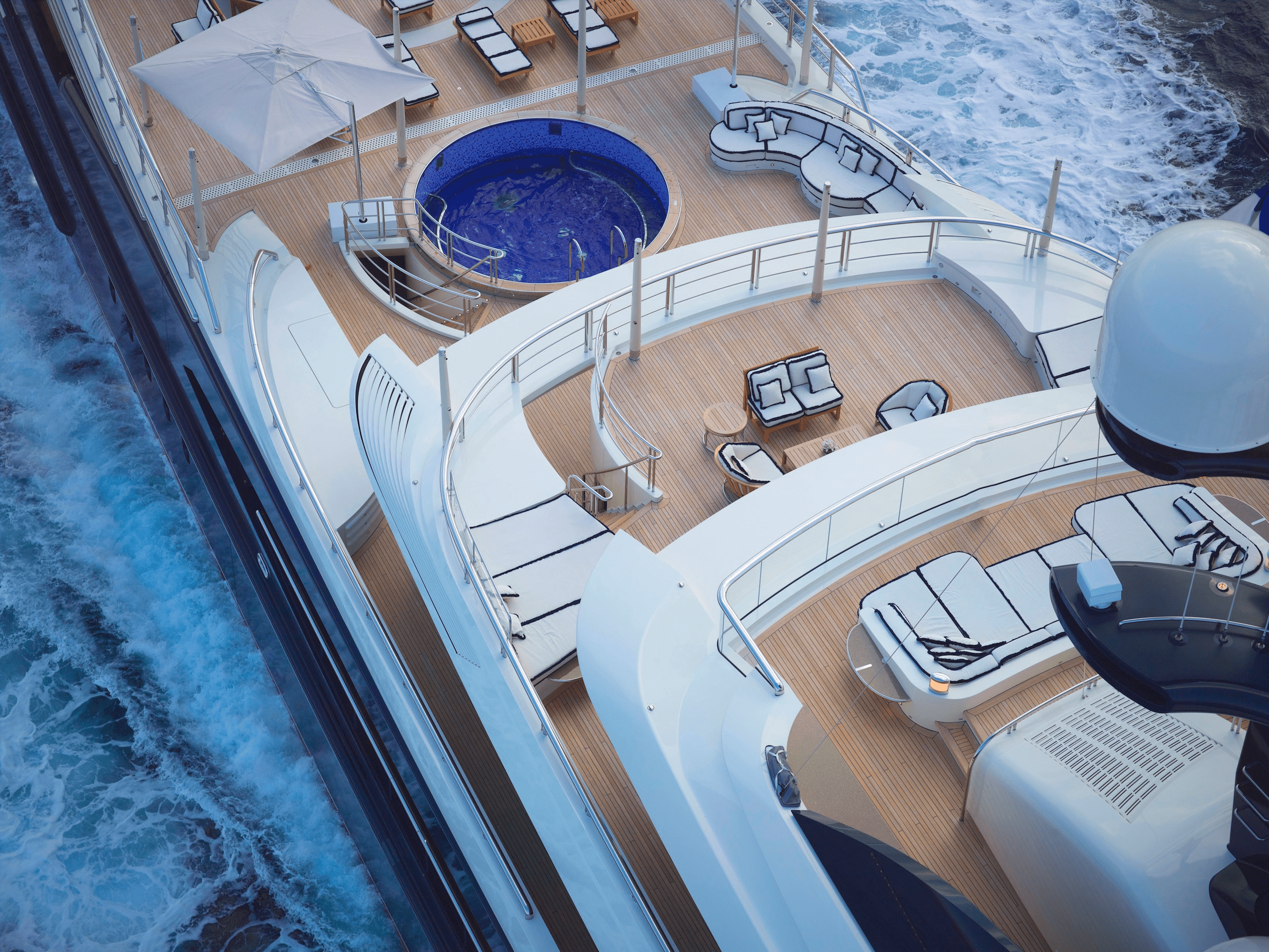 Alone aboard acrohc, the tiny yacht he designed and built, serge testa sa. 11 Of The Most Expensive Yachts In The World Photos