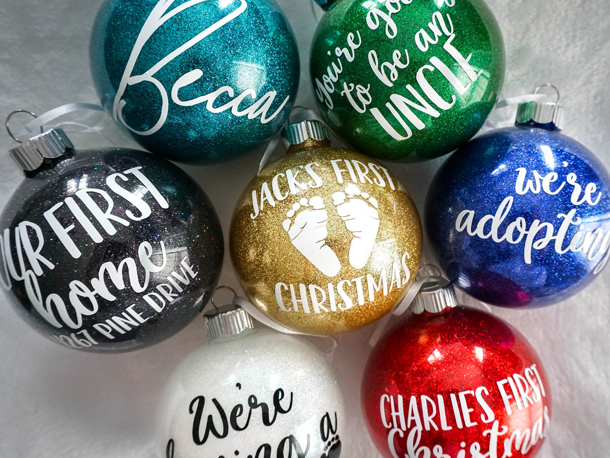 We may earn commission on some of the items you choose to buy. 10 Of The Best Personalized Christmas Ornaments