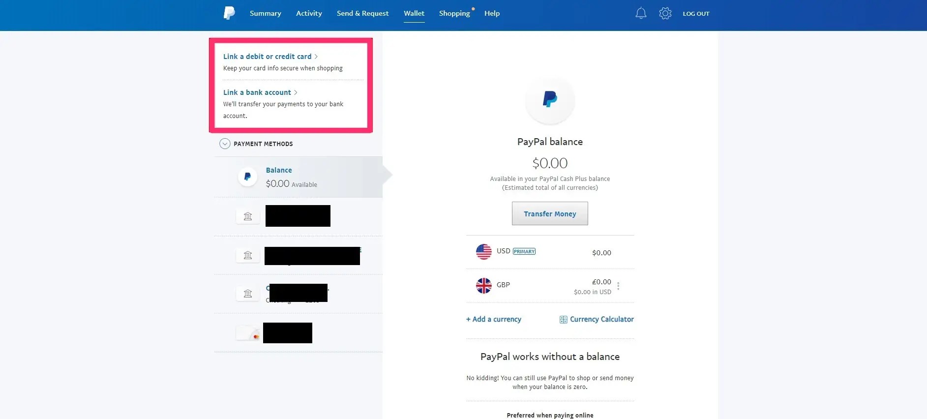 Visit paypal.com visit the paypal website at paypal.com and sign up for an account using a valid email address. How To Set Up A Paypal Account And Link A Bank Account Or Credit Card