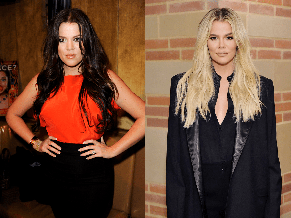 “she looks very similar to the year before in this picture . How The Kardashians And Jenners Have Changed In The Past 10 Years