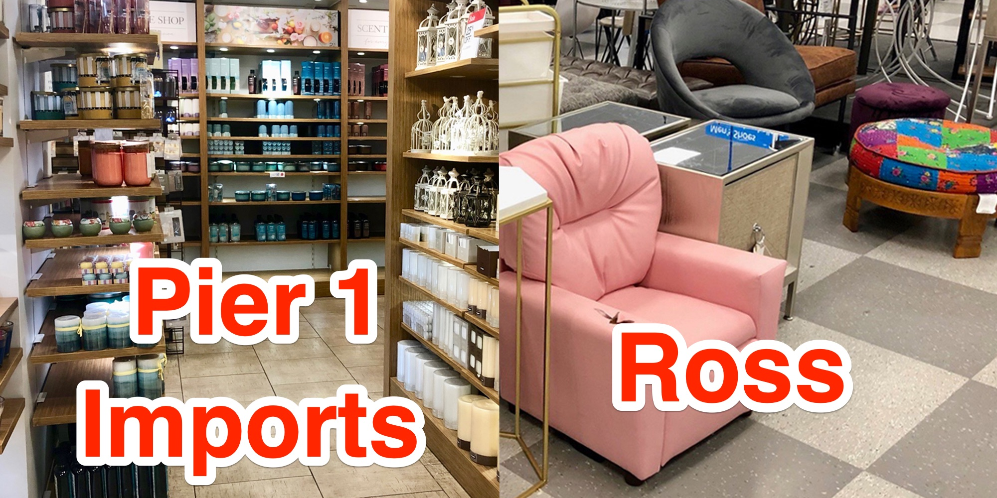 Ross And Pier 1 Imports Compared Home Goods Shopping Business Insider