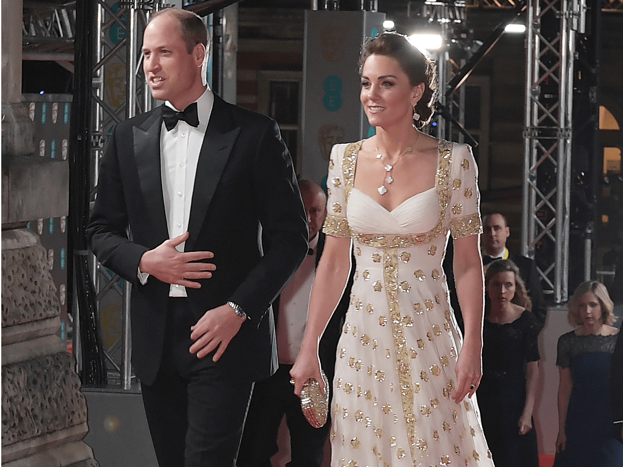 Baftas 2020 Kate Middleton Rewears Alexander Mcqueen Ball Gown Insider