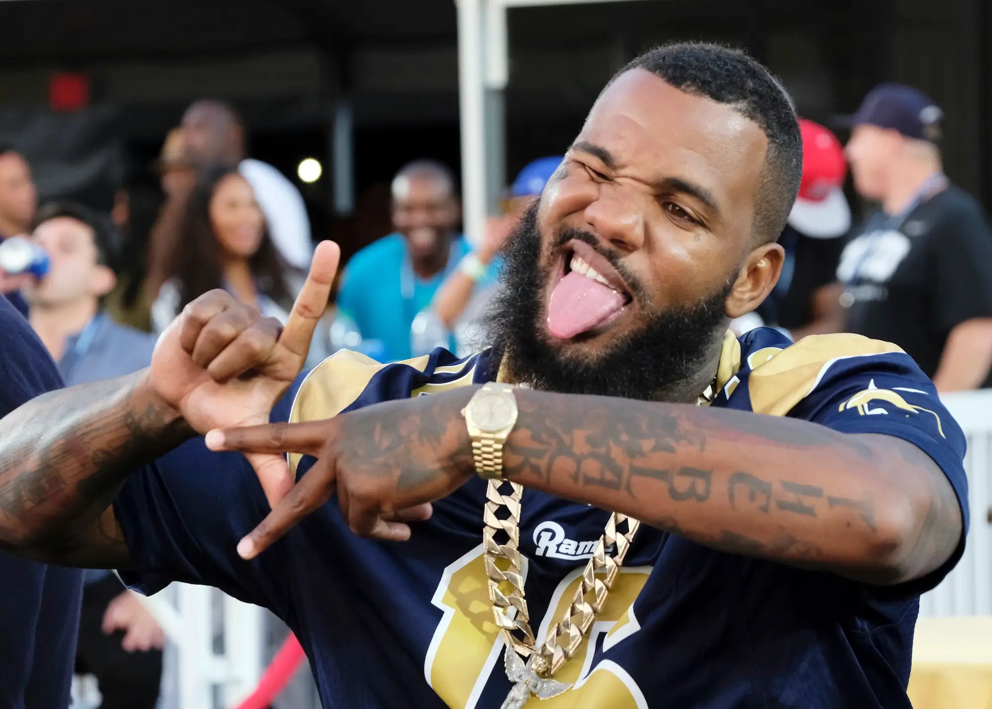 Rapper 'The Game' Unveils New Face Tattoo Dedicated To Kobe Bryant 536_x_750_jpg