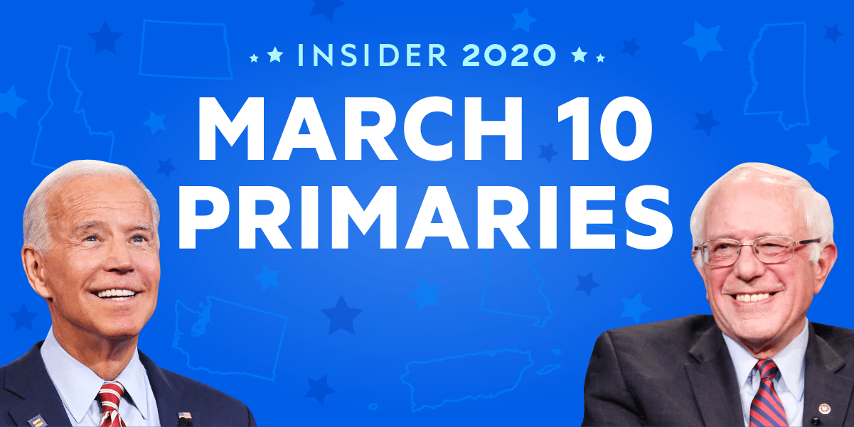 March 10 Democratic Primary Live Results Vote Counts Business Insider - Mountain Photo Collection - Full HD Quality