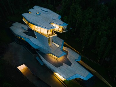 Inside a $140 million spaceship house in a Russian forest Business Insider