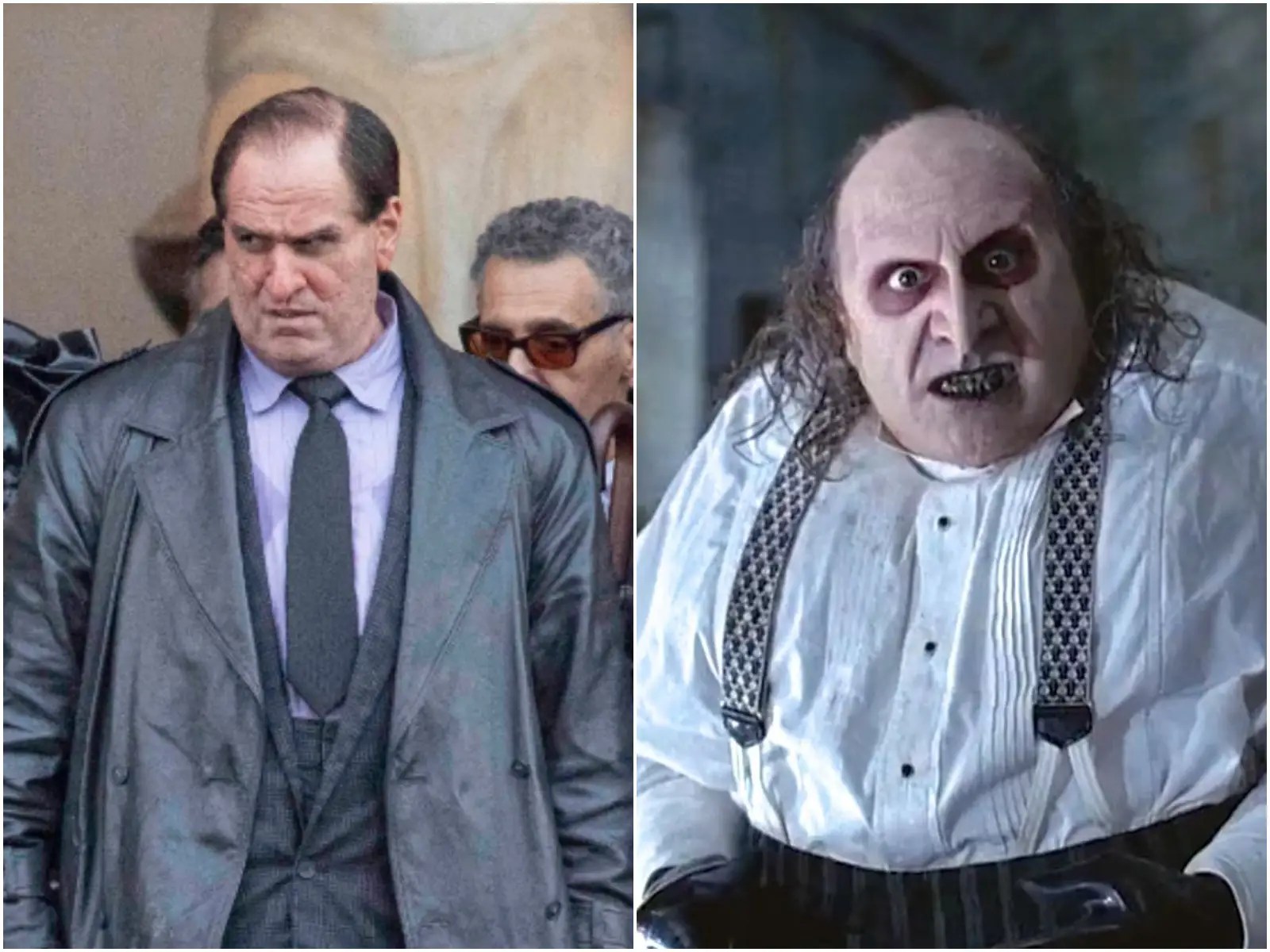 Colin farrell looked completely unrecognizable as the penguin while filming new scenes for 'the batman' in liverpool. Colin Farrell looks unrecognizable in new set photos for