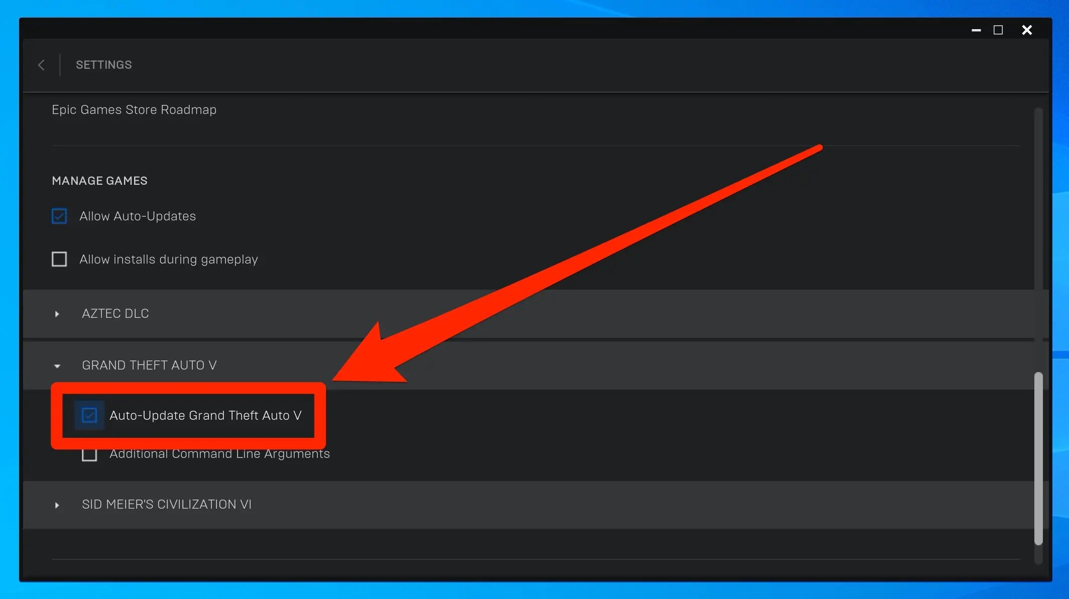 How To Update Your Epic Games Launcher And Set Games To Update