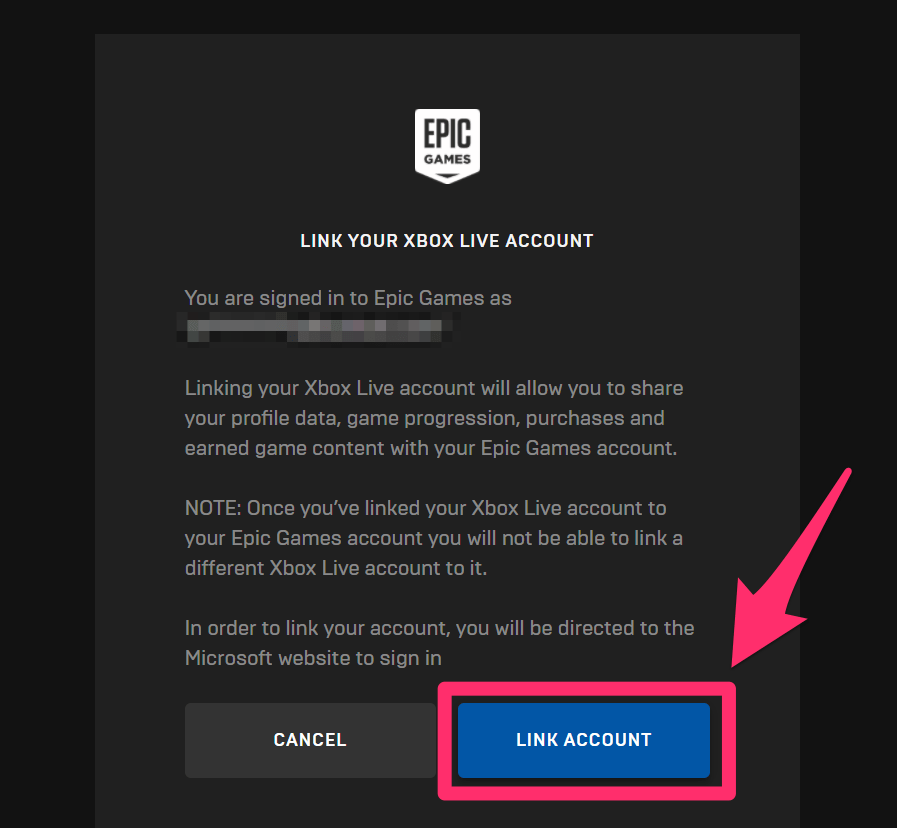 Hover your cursor over your username in the upper right corner of . How To Link An Epic Games Account To Xbox Live