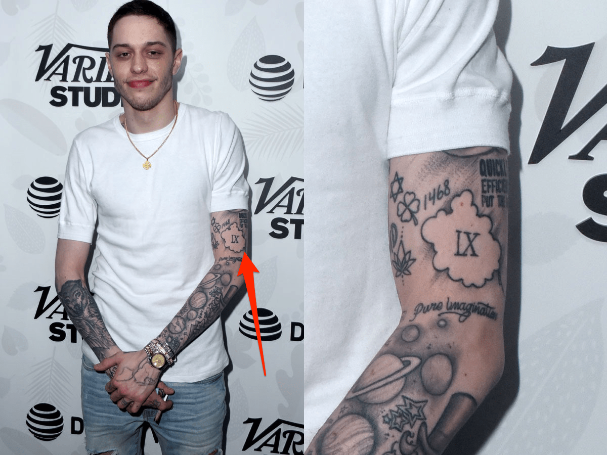 Pete Davidson's Tattoos: A Complete Guide To The 'Snl' Star's Ink 750_x_1000_jpg