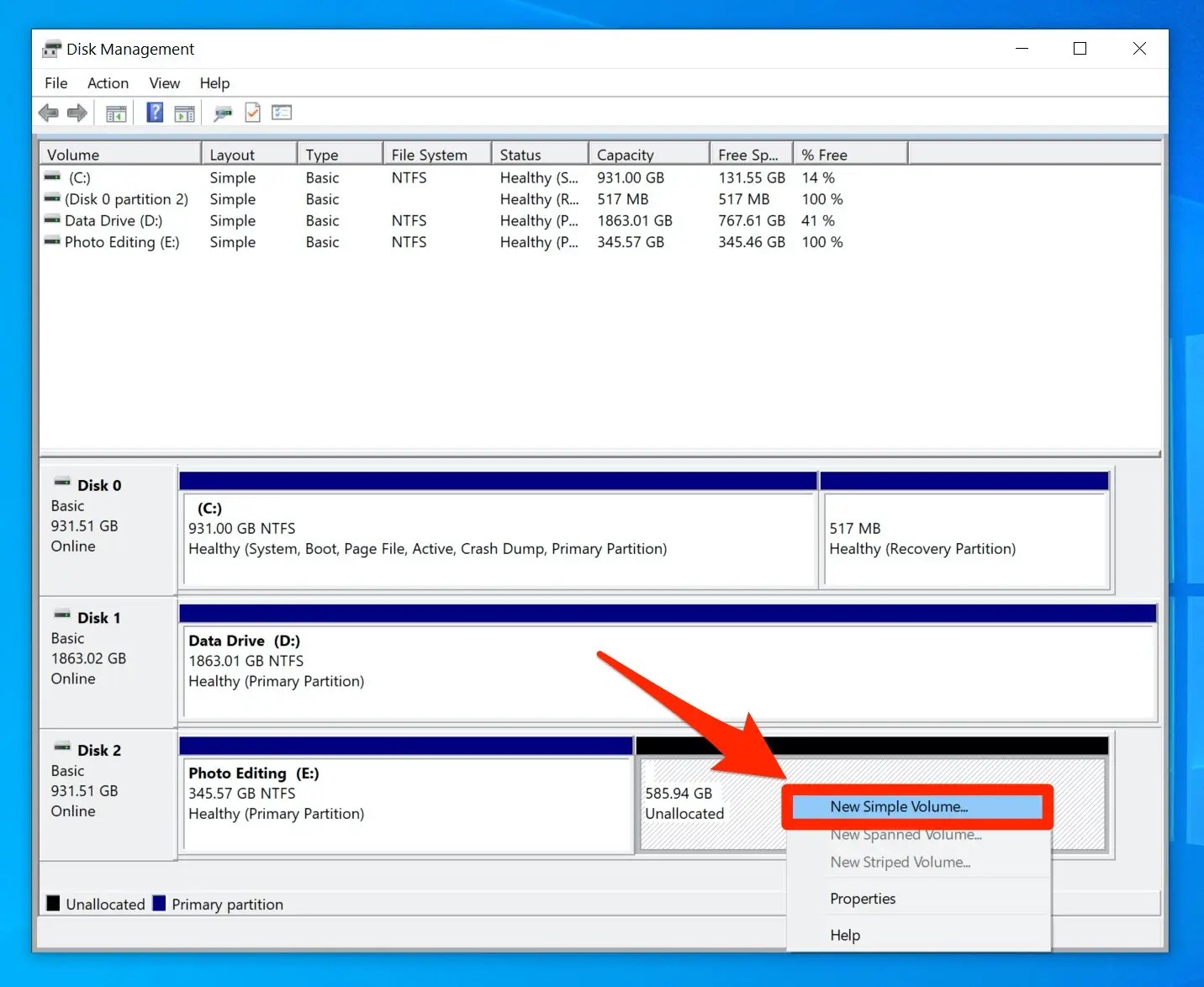 Hard Disk Partitioning Moon Walkeres - Retina Landscape Arts for Desktop