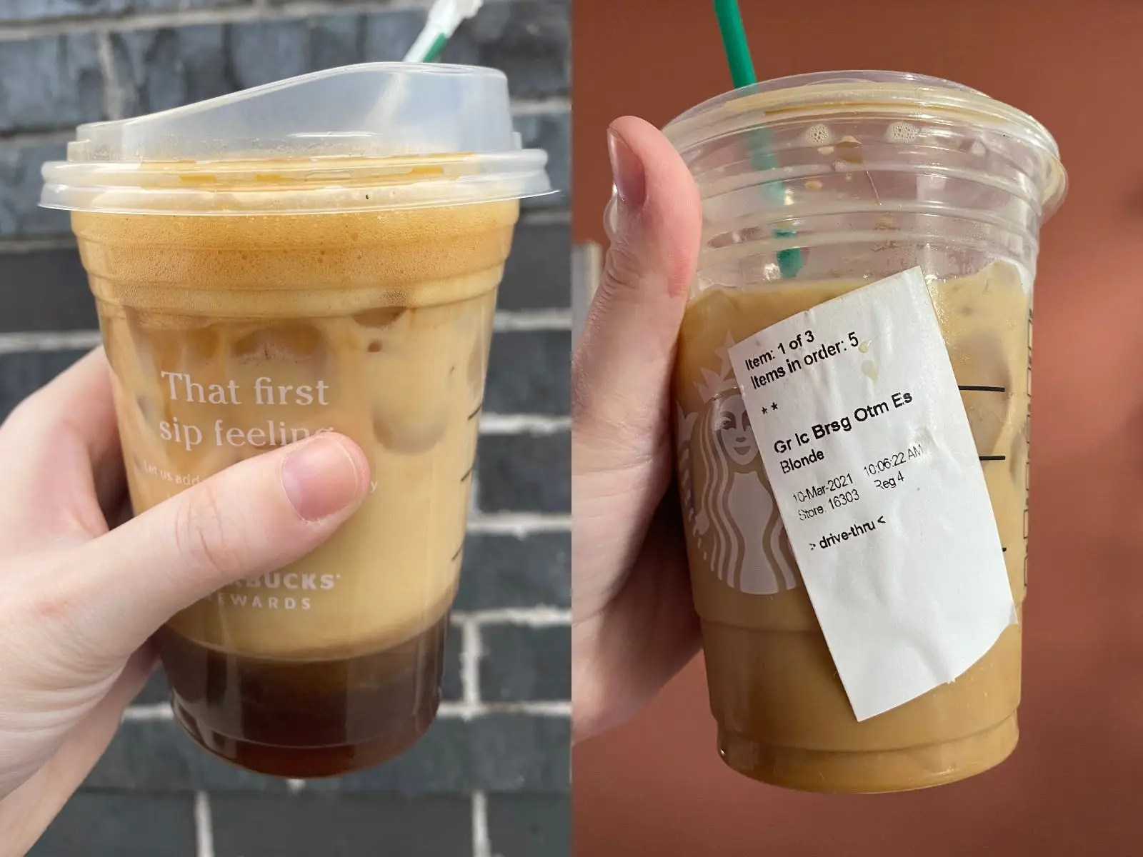 taste test starbucks iced brown sugar oatmilk shaken espresso on brown sugar milk tea recipe starbucks