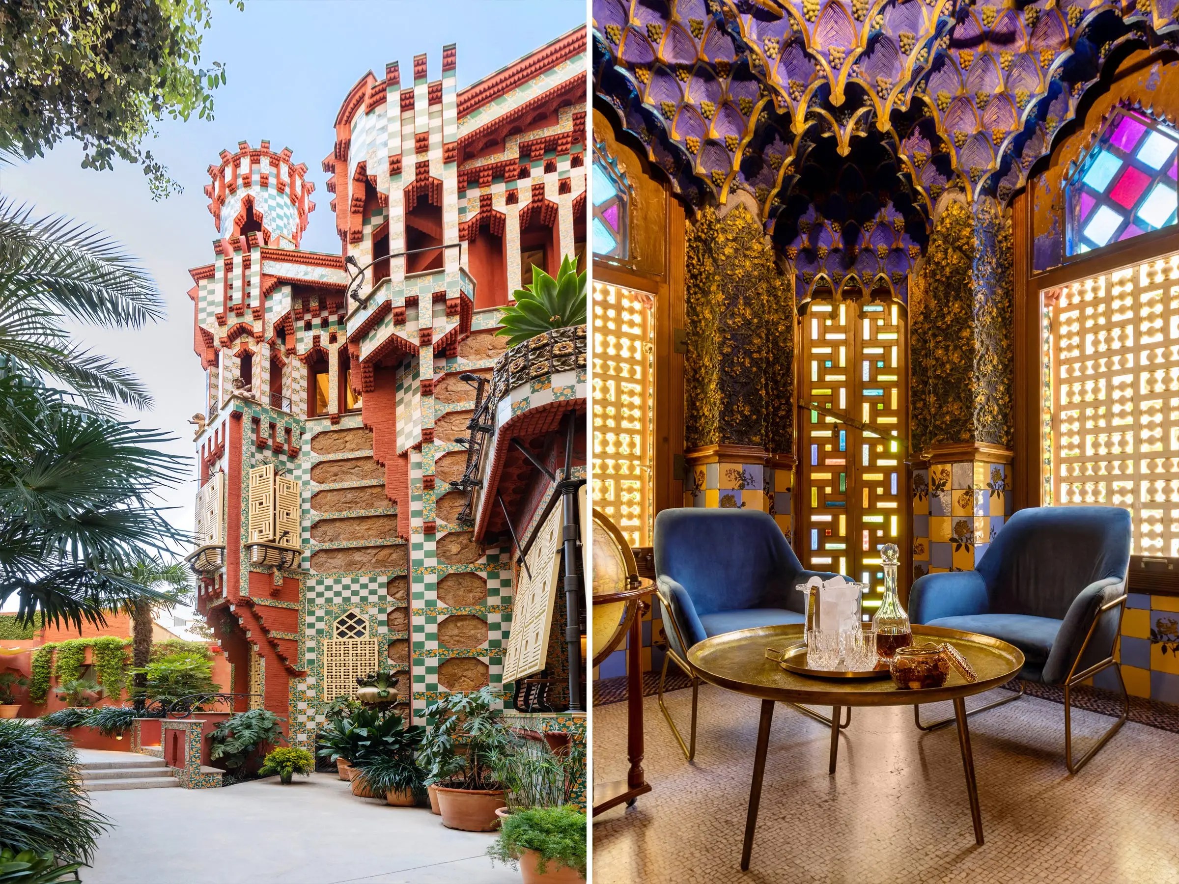 Modernist building in barcelona designed by antoni gaudi. Photos Gaudi S Lavish Barcelona Mansion For 1 A Night On Airbnb