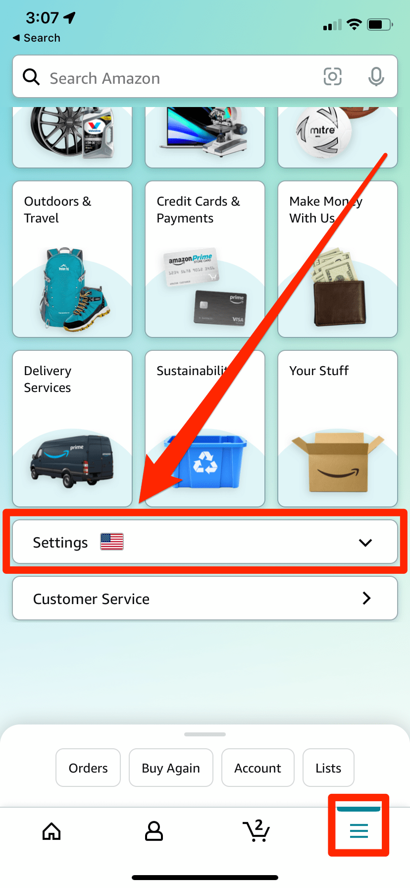Icon of gem representing savings . How To Log Out Of The Amazon App Or Website