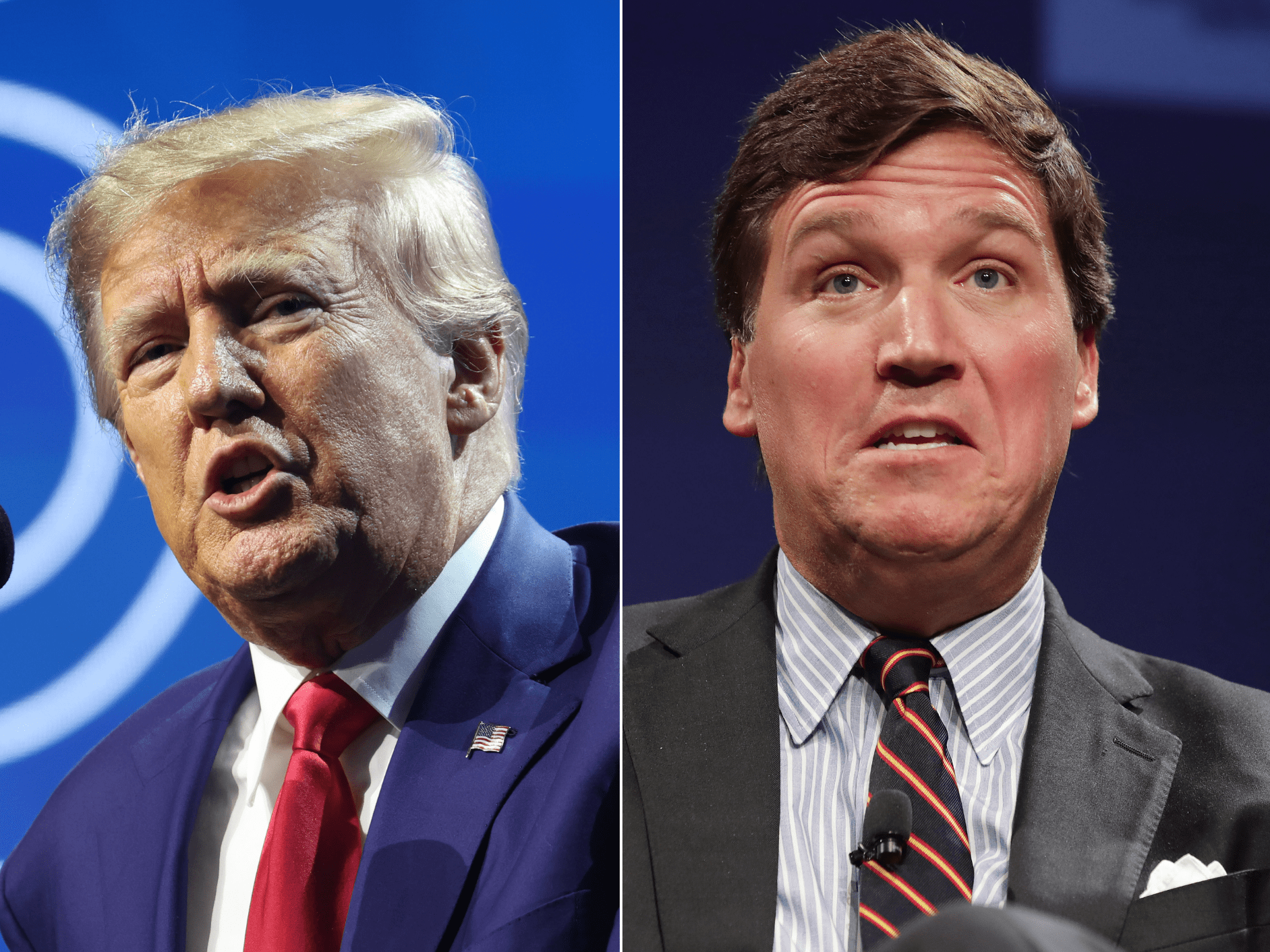 Buvęs GOP strategas sako, kad Tuckeris Carlsonas keltų didžiulę grėsmę Trumpui, jei buvęs „Fox News“ vedėjas kandidatuotų į prezidentus 2024 m.