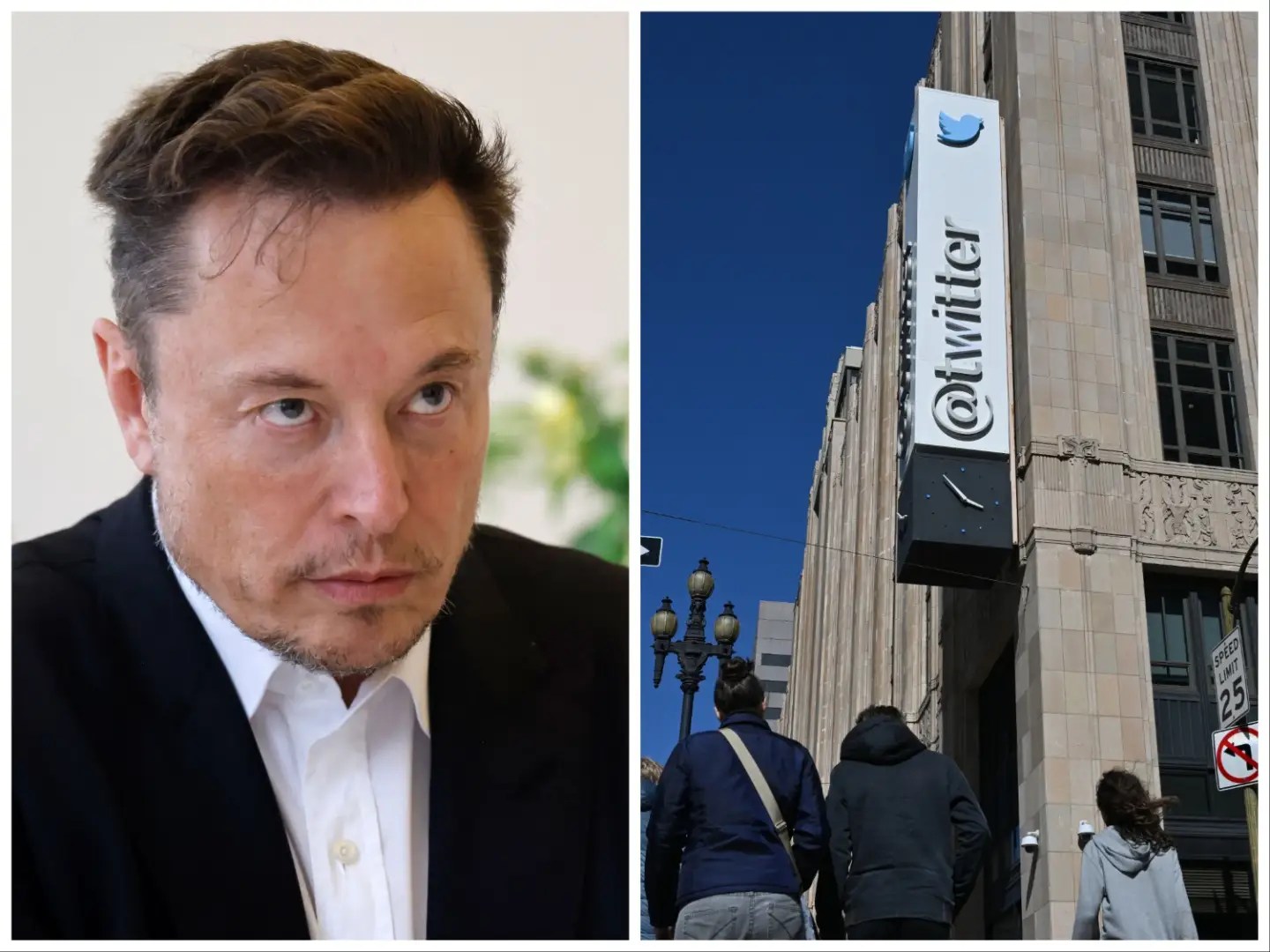 Elonas Muskas 4 valandą nakties „Twitter“ patarėjui pasakė, kad bendrovė mokės nuomą tik „už jo lavoną“, sakoma ieškinyje.