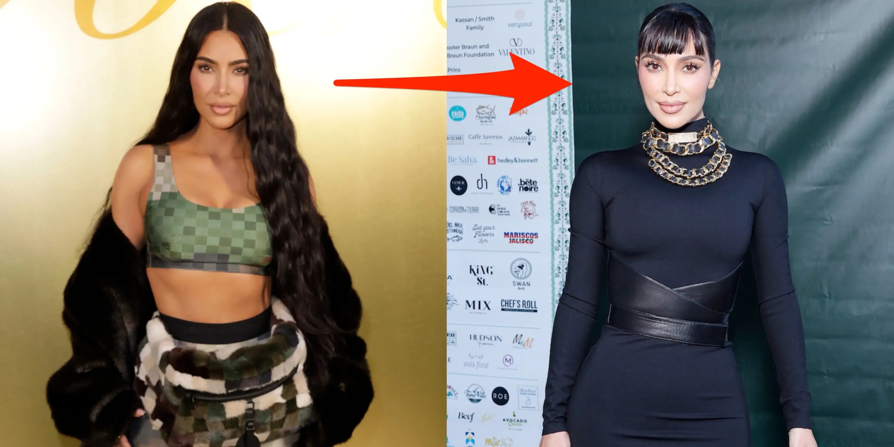 Kim kardashian transformed her look with new hairstyle