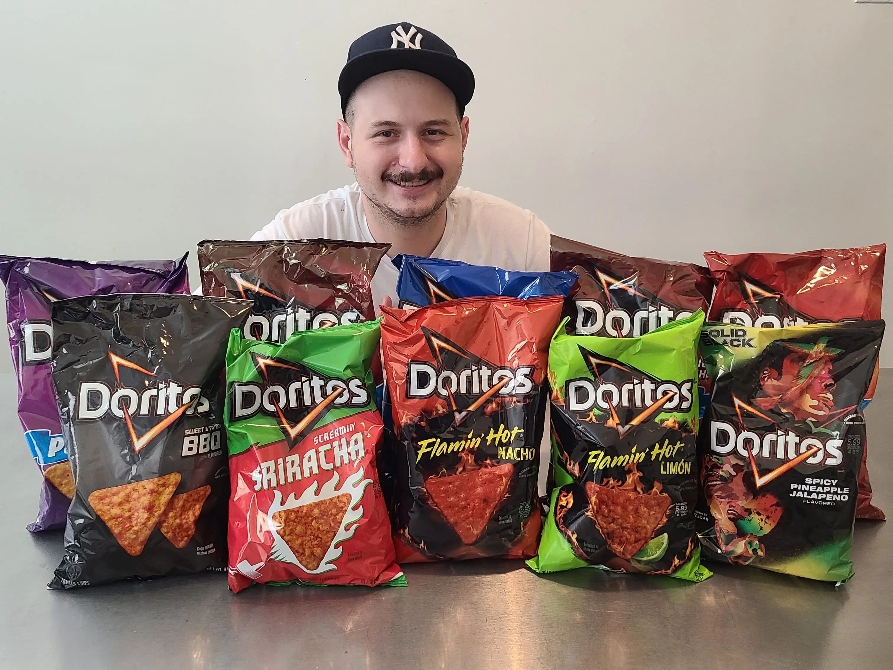 Comparison Most Popular Doritos Flavours In Each C - Download Artistic Sunset Texture | 4K