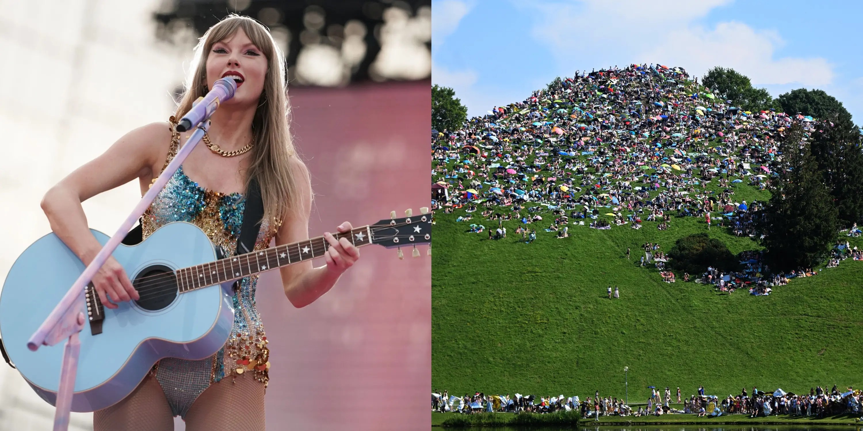 40 000 Swifties słuchało koncertu Eras Tour poza stadionem
