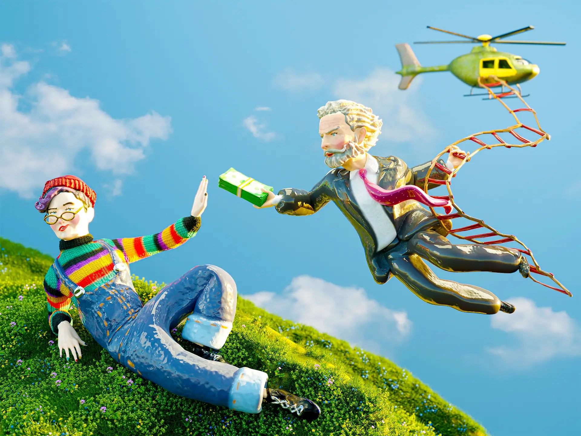 Why We Settle Business Insider - Geometric Patterns - Creative Retina Collection