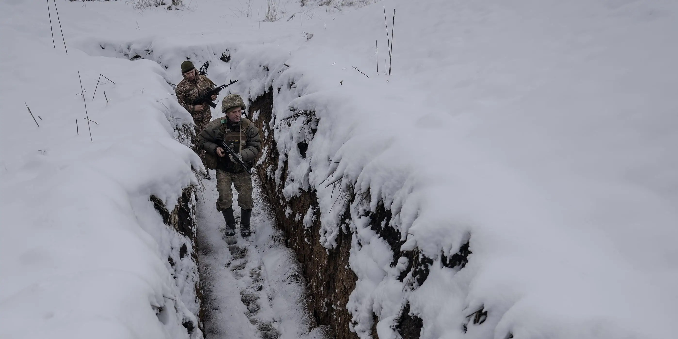 Troops Share How to Survive Deep Winter in Ukraine’s Trenches