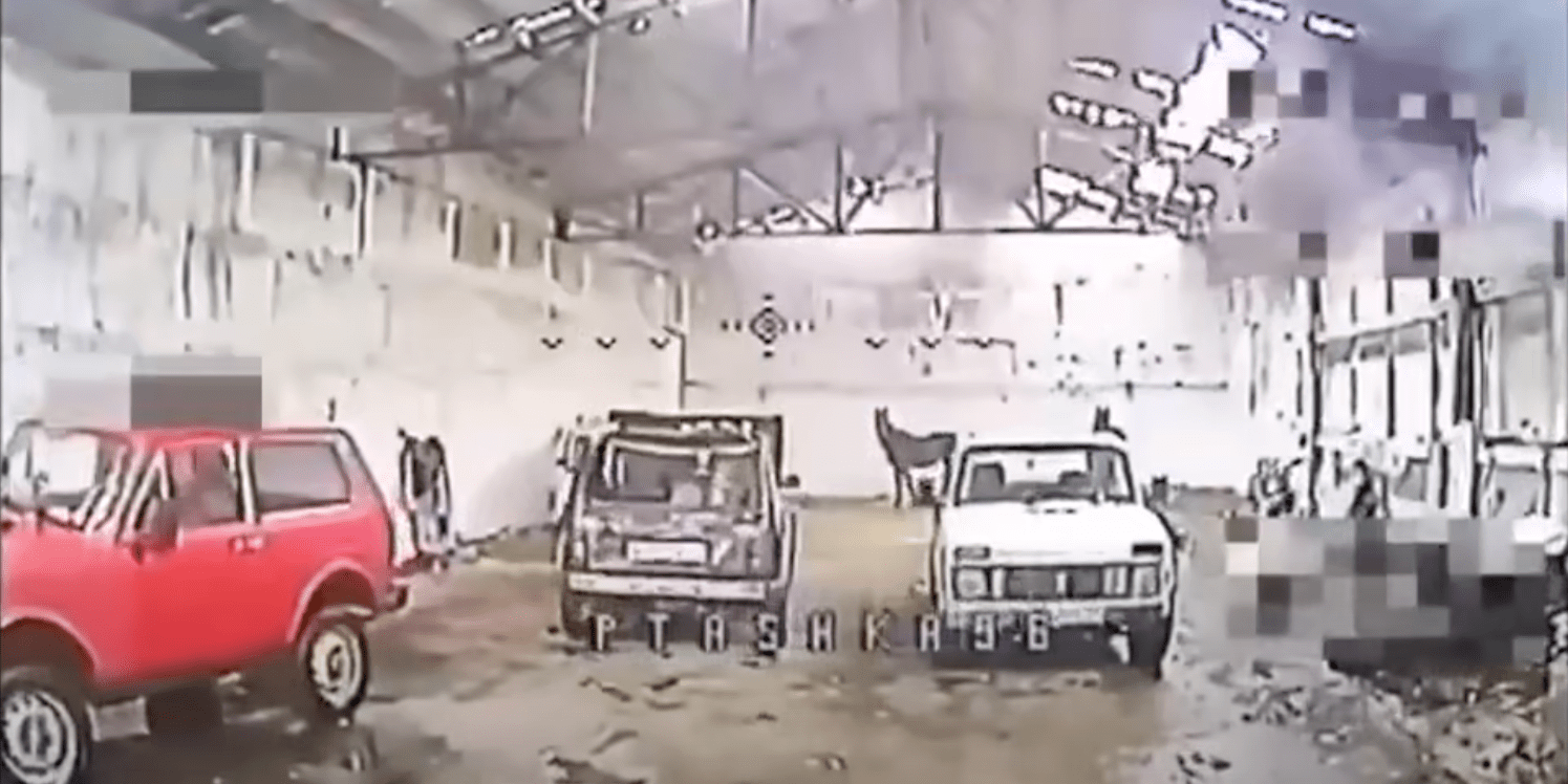 Ukrainian Drone Pilot Discovers Horse-Filled Russian Arsenal (2026)