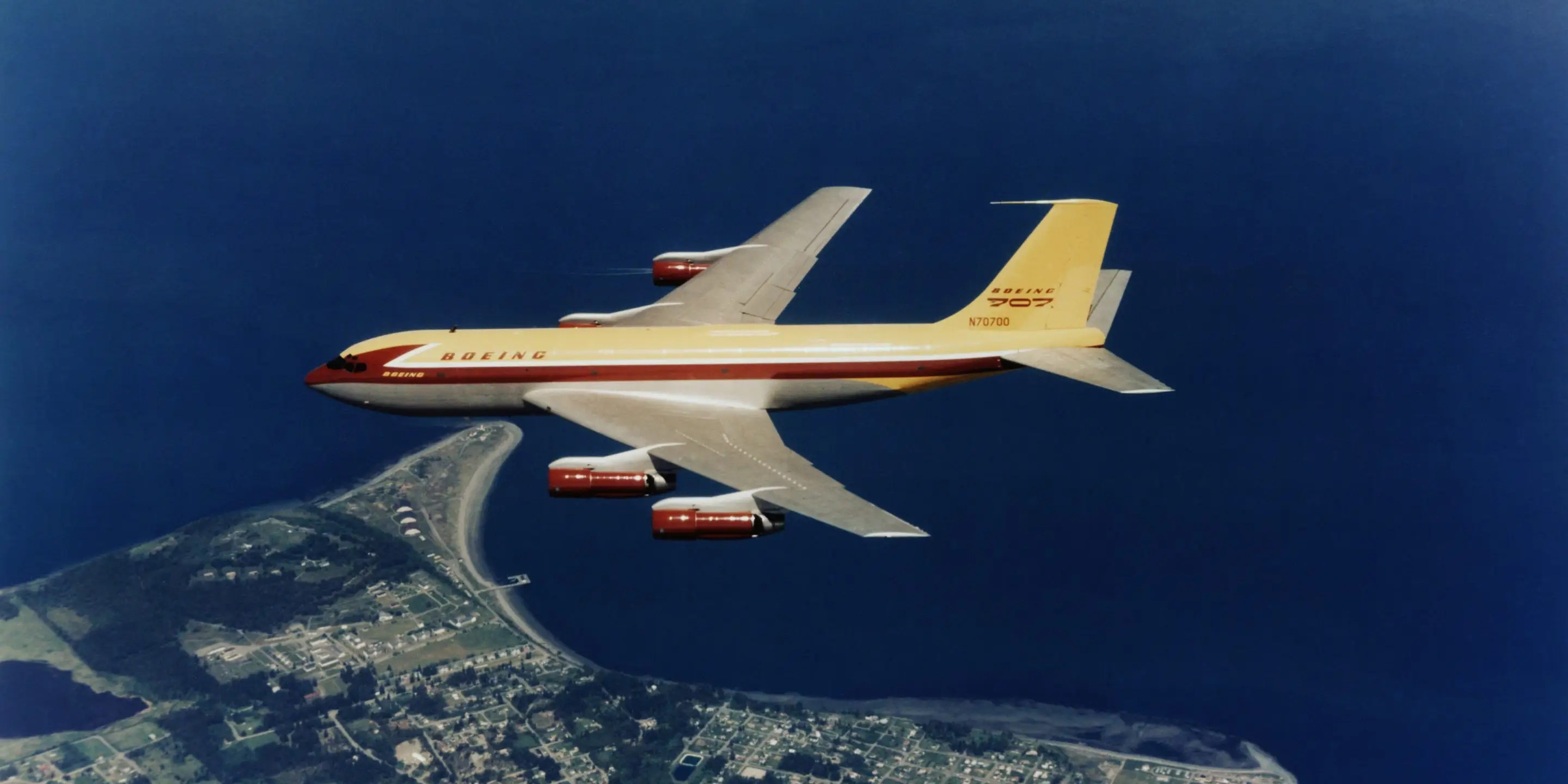 Boeing Dash 80 Prototype Led to Creation of 707 and Refueling Tankers