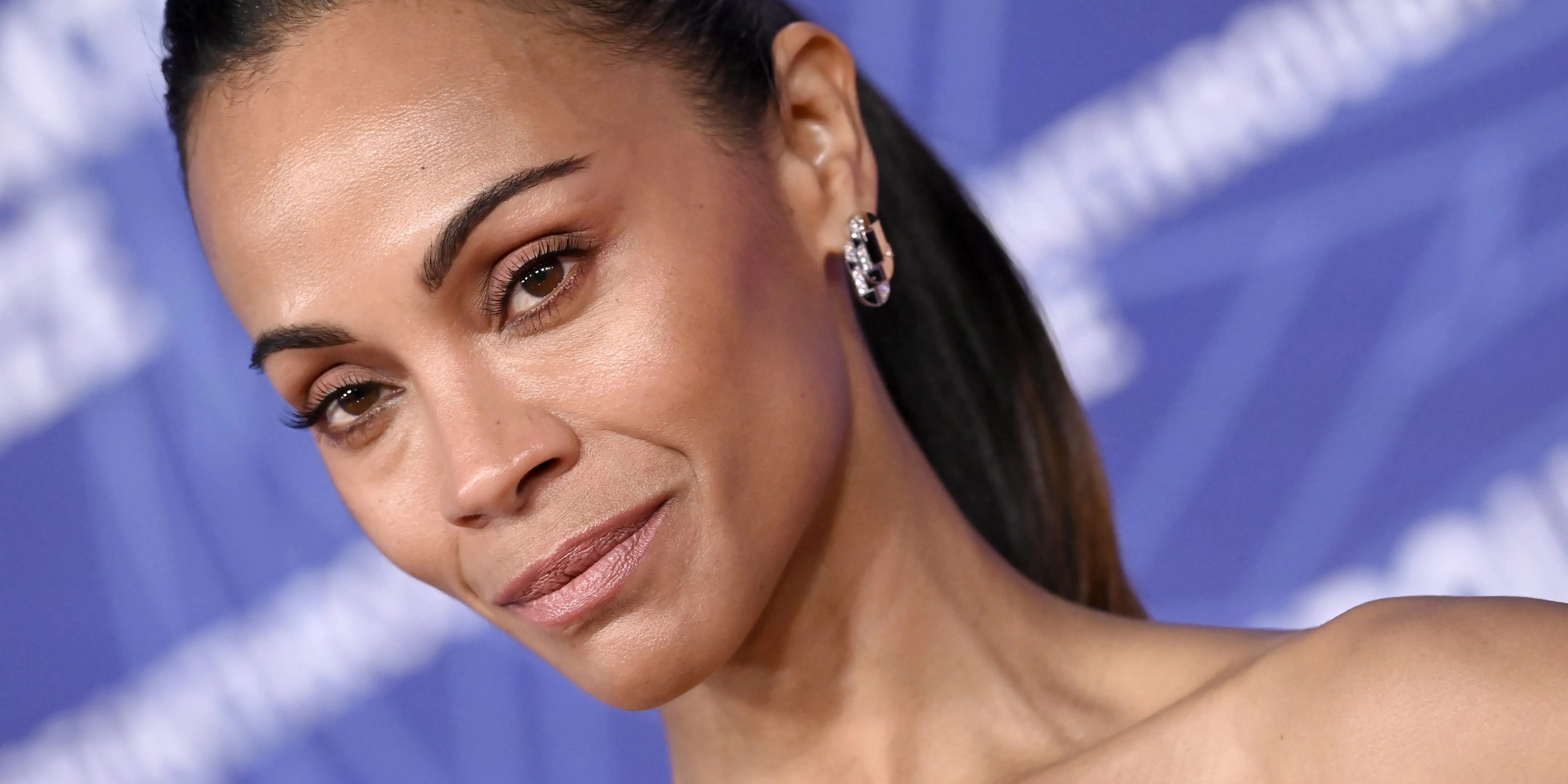 Zoe Saldaña, 47, Says Her Beauty Routine Has Gotten Simpler With Age