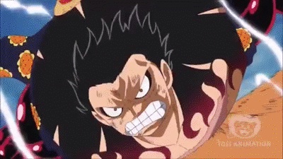 images Luffy Gear 4 Vs Doflamingo Gif gear fourth boundman kong gun