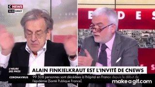 Als u doorgaat met browsen, accepteert u het gebruik van cookies.privacybeleid | okay! Alain Finkielkraut Cnews On Make A Gif