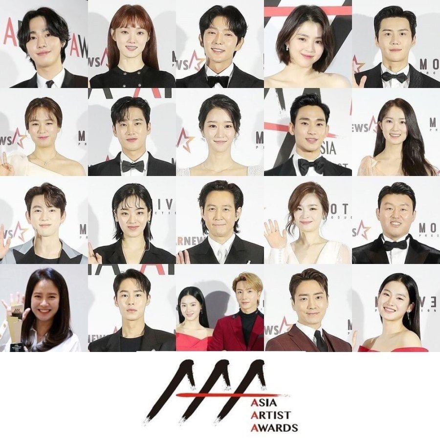 Winners of the 2020 asia artist awards